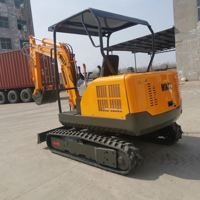 3500kg 3.5ton Mini Excavator Machine with Closed Cabin with CE