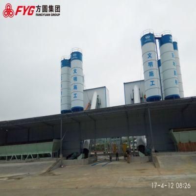 Selling 120cbm/H Belt Loading Concrete Mixing Plant