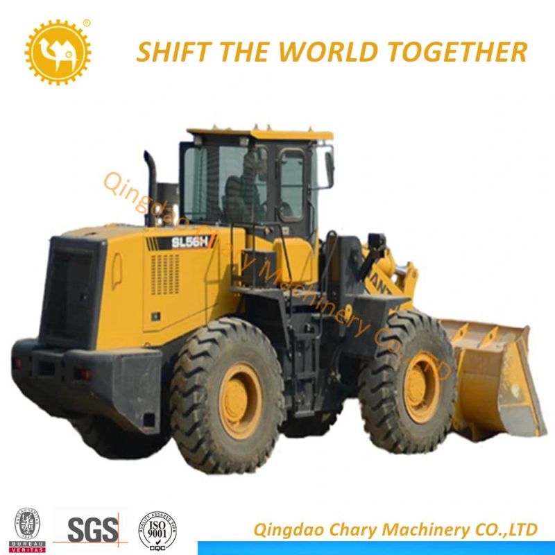 Shantui Weichai Engine 5t Front Wheel Loader for Sale