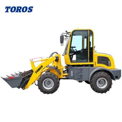 Twl918 Mini Small Farm Compact Tractor Wheel Loader with Standard Bucket