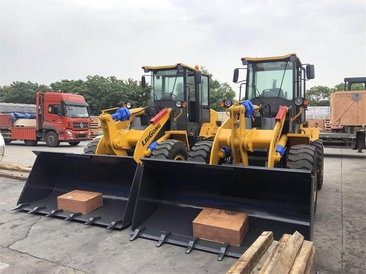 Liugong Clg835h 3ton Wheel Loader with 1.8cbm Bucket