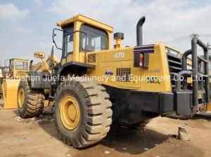 5ton Used Komatsu Wa470-3 Wheel Loader Performance with Less Fuel