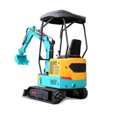 1.5 Ton Mini Excavator for Sale and Various Accessories Are, Wood Grab, Quick Change, Bucket, Breaker Excavator