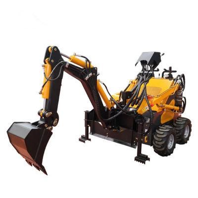 Cheap Price Sale Chinese Brand New Mini Skid Steer Loader with Multiple Attachments