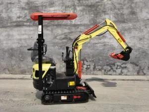 Hot Selling 1 Ton Smallest Mini Excavators Bangladesh for Digging Tree Hole