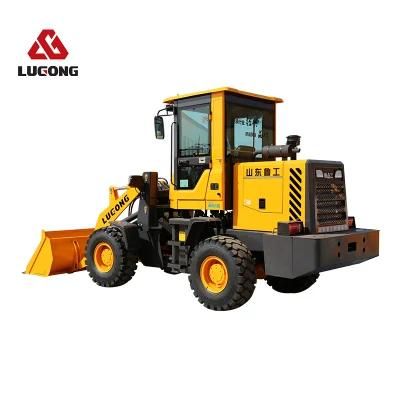 China Lugong Brand Mini Wheel Loader Front End Loader with CE