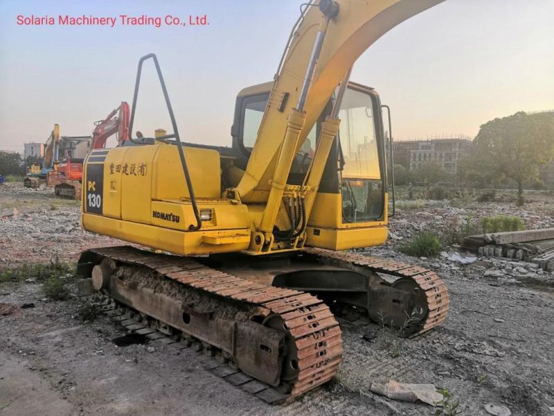 Used Hydraulic Excavator Japan Original Komatsu PC130-7 Crawler Digger