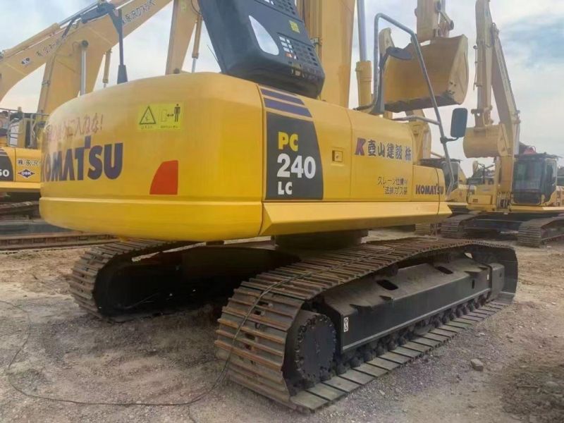 Komatsu PC240 Crawler Digger Second Hand Used Mini Excavator Excavators Hitachi Caterpillar Construction Machinery Equipment Mining Machine Excavadora Usada