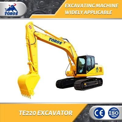 Good Working Condition 2021 Year Foton Volvo Te220 Crawler Excavator