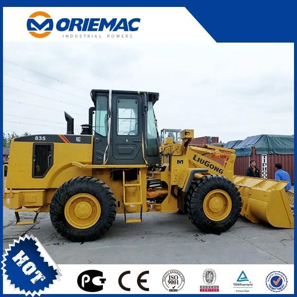 High Quality Liugong Famous Brand 3ton Hot Sale Small Size Wheel Loader 835h