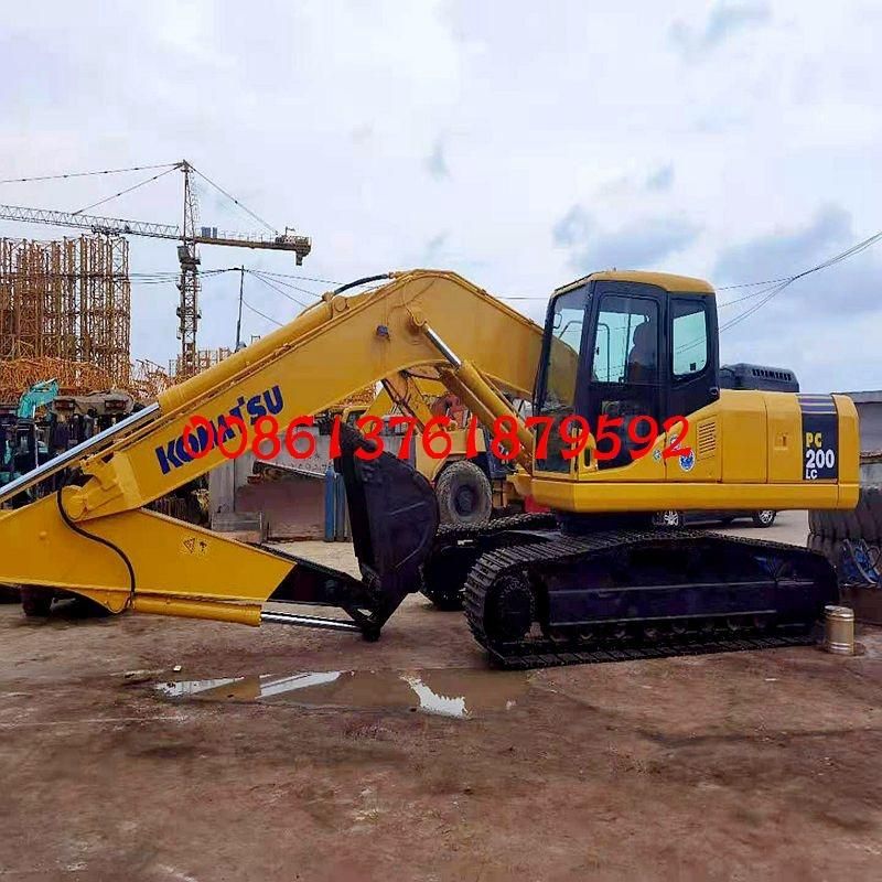 PC200LC-7 Used Komatsu Hydraulic Crawler Mining Excavator