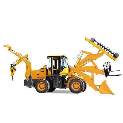Manufacturers Micro Engineering Type Backhoe Loader for Construction Machinery on Sale