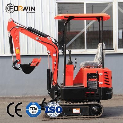 Household Small Excavator Micro 1 Ton Cheap Price Digger Machine Crawler Hydraulic 1ton Mini Excavators CE