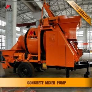 2019 Hot Sale Manufacture Directly Stationary Trailer Mounted Concrete Pump with Concrete Mixer
