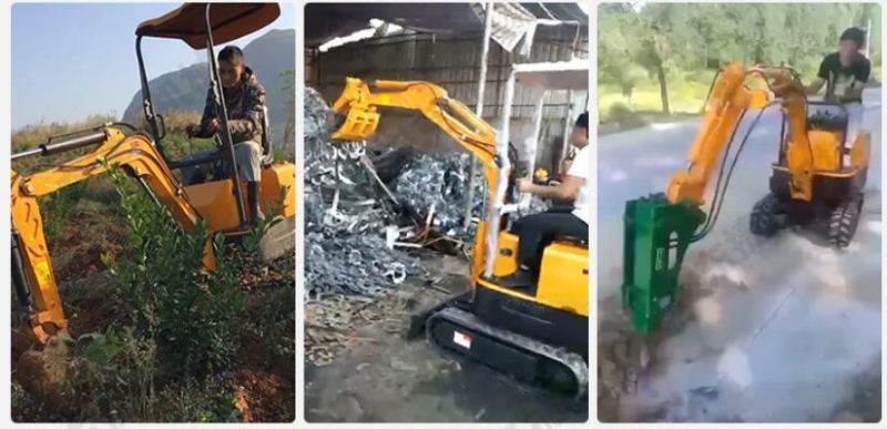 2 Tons Micro Mini Crawler Excavator