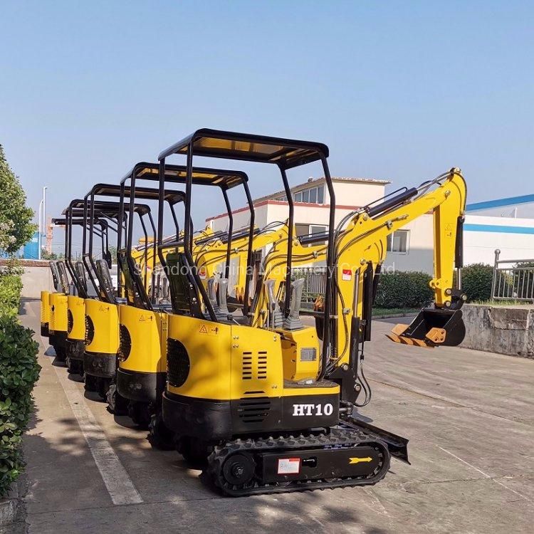 Wholesale Micro Mini Excavator 1 Ton Prices with EPA/CE/Euro 5
