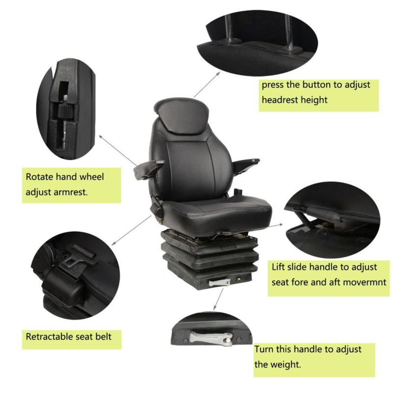 Luxury Suspension Driver Seat Volvo Truck Driver Seat for Sale