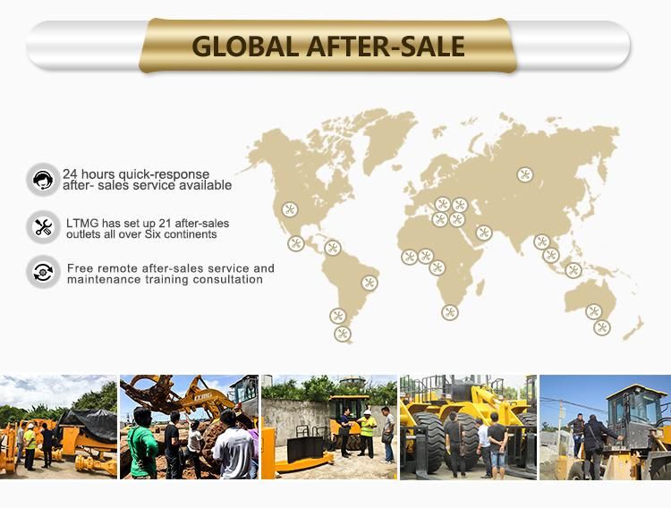 0.8t Zl08 Compact Wheel Loader Earthmoving Machinery for Europe Market