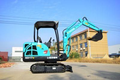 1.6t Digger Used for Road Farm and Garden