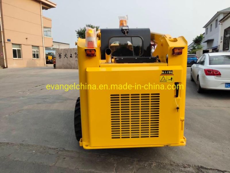 Small Skid Steer Loader Xt740/Xt750/Xt760 with Attachments