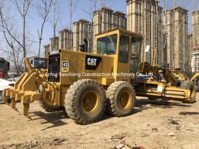 Good Quality Used Original 140g 140h Motor Grader for Sale