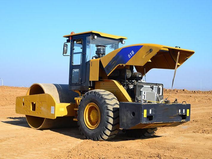 Road Construction Machinery 97.5kw Soil Compactor Sem510 Road Roller for Sale