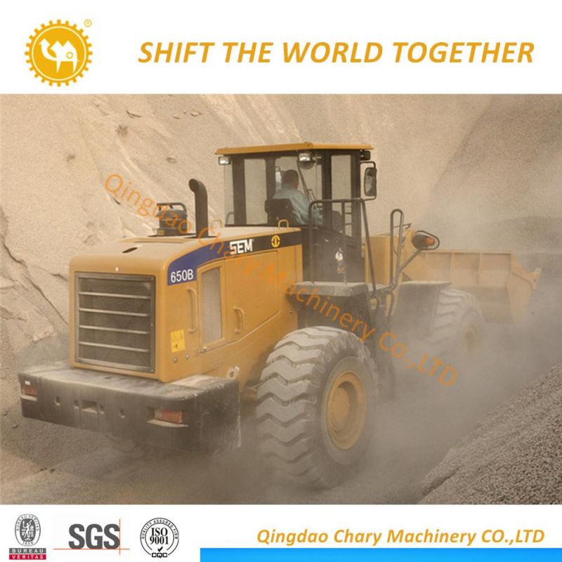 Sem Brand 5000kg Wheel Loader with The 3.0m3 Bucket Capacity (650B)