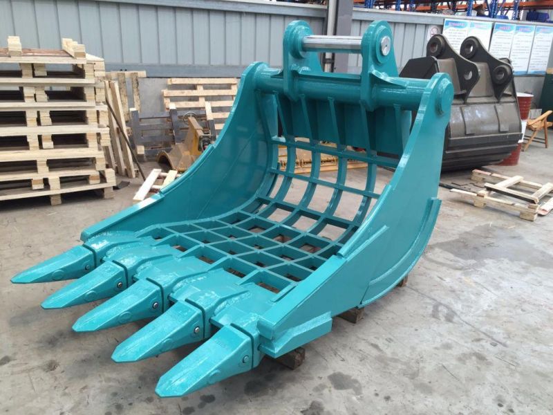 Excavator Customized Dustpan Skeleton Bucket Sieve Buckets