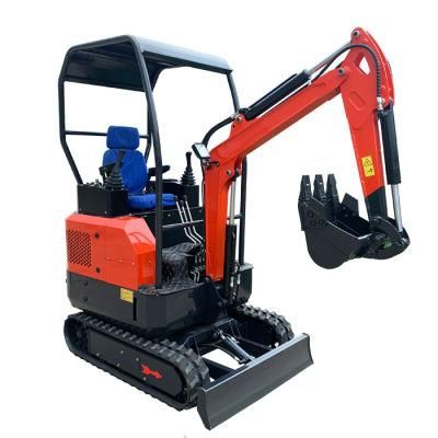 Small Mini Agricultural Crawler Machine with Hydraulic System Excavator