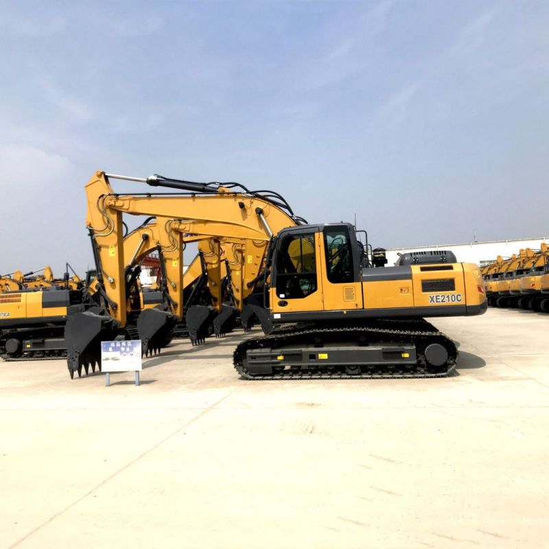 China 22.7 Ton Medium-Sized Hydraulic Crawler Excavator Xe210c for Sale