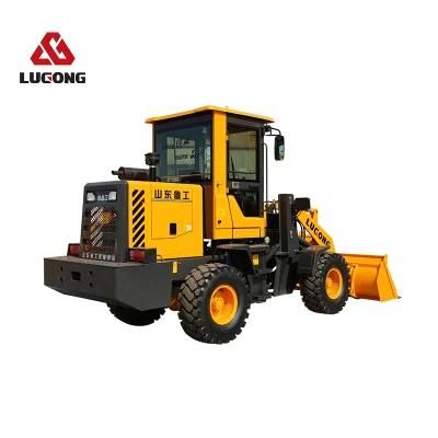 Chinese 4 Wheel Drive Mini 1.6 Ton Wheel Loader for Agricultural