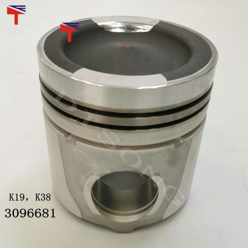 High-Performance Diesel Engine Engineering Machinery Parts Piston 3096881 for Engine Parts K19 K38 Generator Set