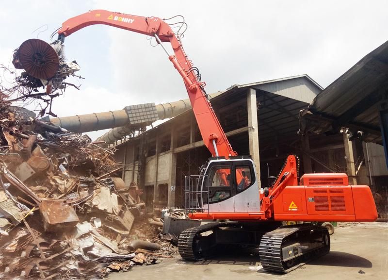 China Wzy48-8c Bonny 48 Ton Hydraulic Material Handler with Crawler Type