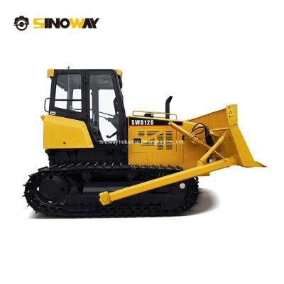 14 Ton Small Bulldozer 120HP Crawler Bulldozer for Sale