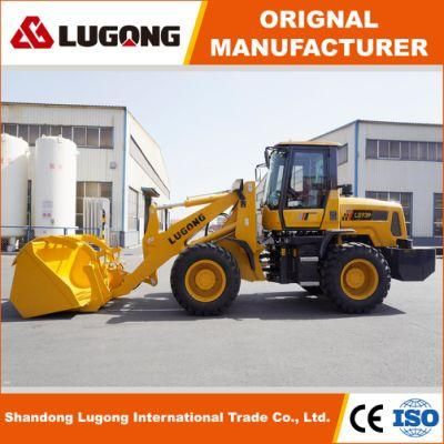 Lugong Small LG939 2.2ton Cummins Engine Payloader 1.1cbm Bucket Front Wheel Loader