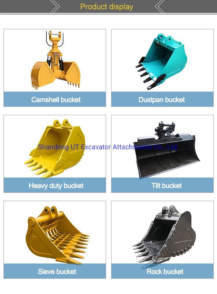 China Excavator Ditch cleaning Bucket