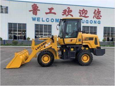 Lugong Mini Front End Loader Multifunction Wheel Small Loader