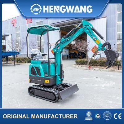 China Sell 1ton Crawler Mini Digger with Standard CE