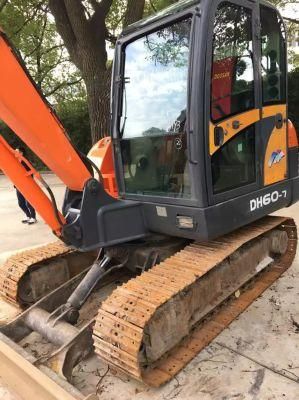 Used Mini Crawler Dosan Dh60-7 Excavators /Low Price /High Quality Hot Sale
