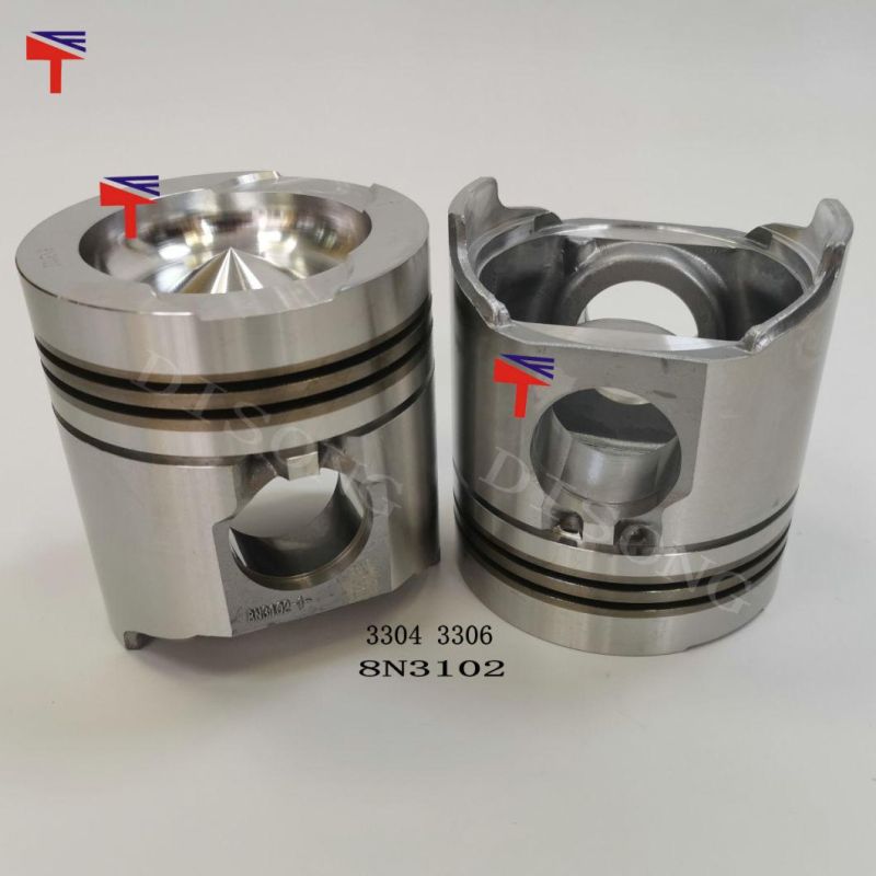 High-Performance Diesel Engine Engineering Machinery Parts Piston 8n3102 for Engine Parts Cat3304 Cat3306 Generator Set