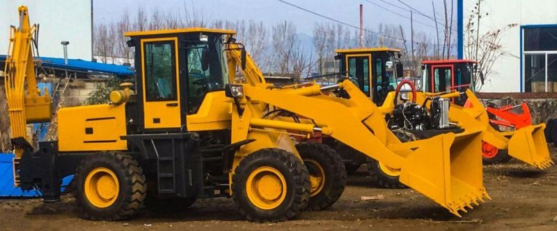New Brand Construction Machinery 2.5 Ton Backhoe Wheel Loader