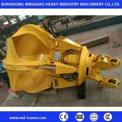 Popular Exporter 2tons Hydraulic Crane Grab with Best Price