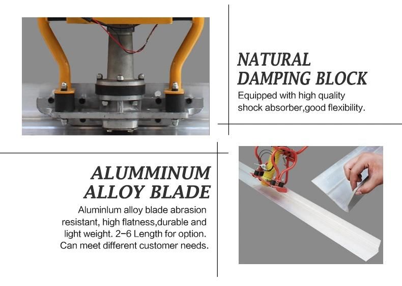 Vibratory Concrete Ruler Screed Electric Equipment for Sale