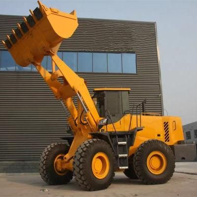 Heavy Load 5ton Front End 3 Cubic Wheel Loader with Shanghai Engine