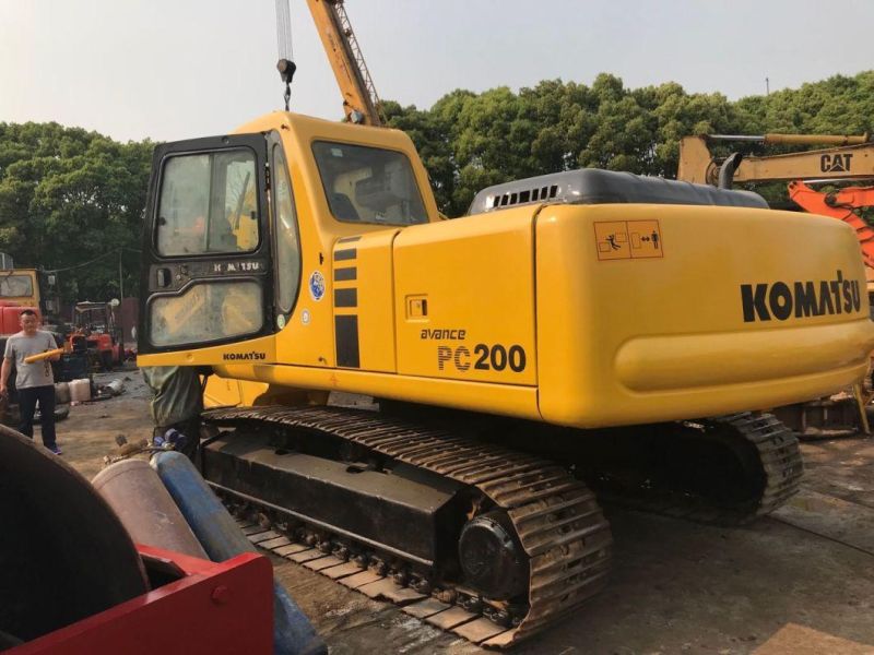 20 Ton Used Japan Made Excavator Komatsu PC200-6 PC200 Crawler Excavator