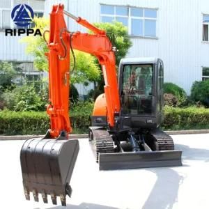 Rippa Cheap R360 6 Ton Mini Bagger Mini Hydraulic Crawler Excavator