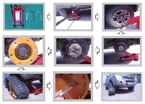 Triangular Rubber Track System (PY-255G)