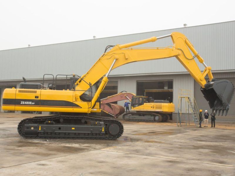 Zoomlion 48 Ton Crawler Excavator Digger Ze485e with Powerful Engine