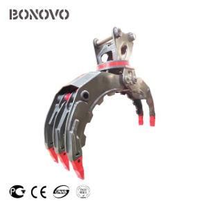 Bonovo Excavator Stone Grapple 360 Degree Rotary Hydraulic Grapple of All Sizes