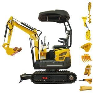 Mini Trench Digger China Bucket Crawler Excavator Parts for Sale New Mini Excavator Price Garden Mini Digger Excavator